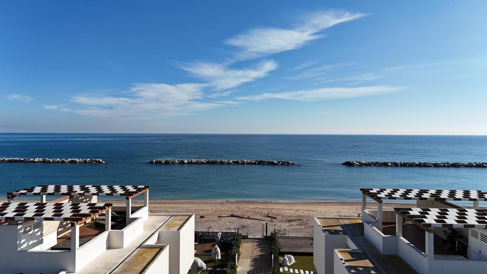 P020 - Porto Recanati, Nuovo Trilocale Con Giardino Екстериор снимка